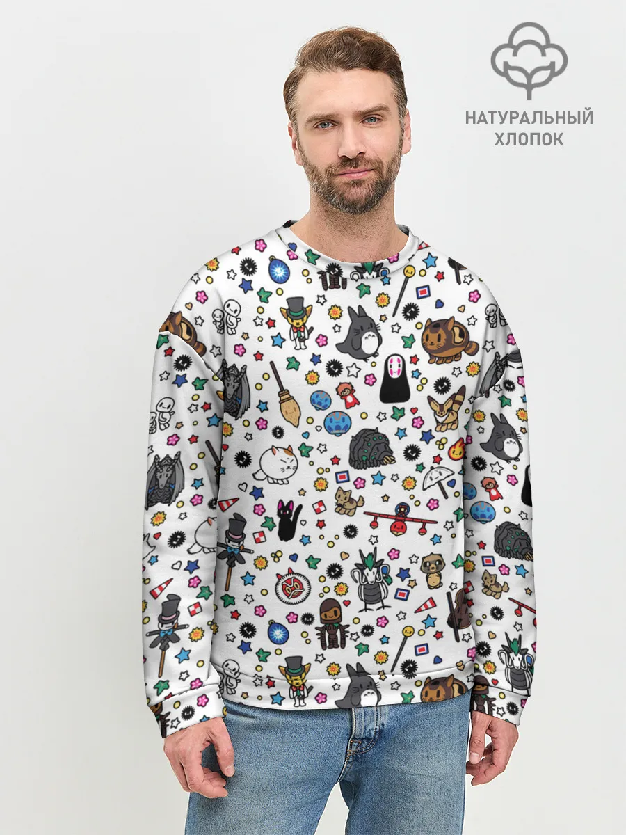 Мужской свитшот базовый / Anime Characters