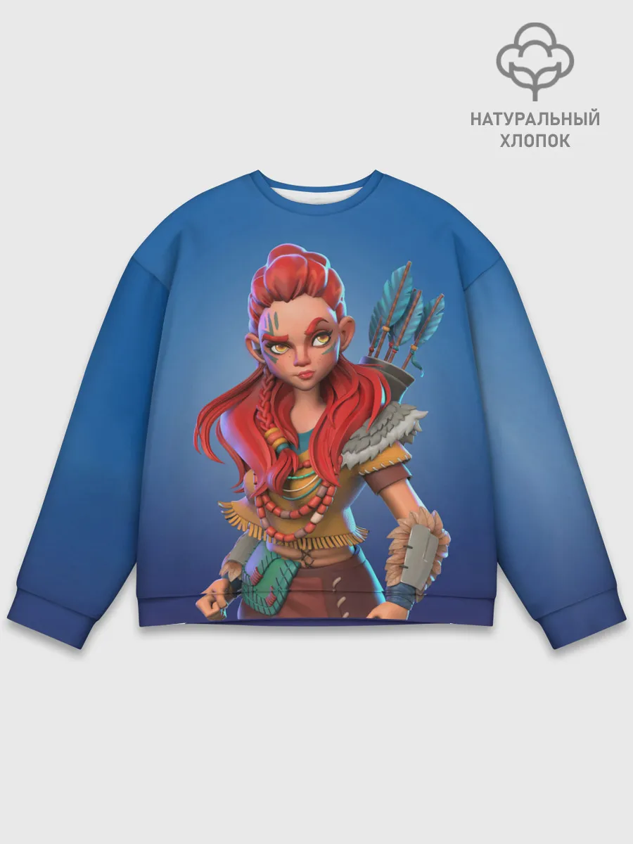 Мужской свитшот базовый / Мульт Элой