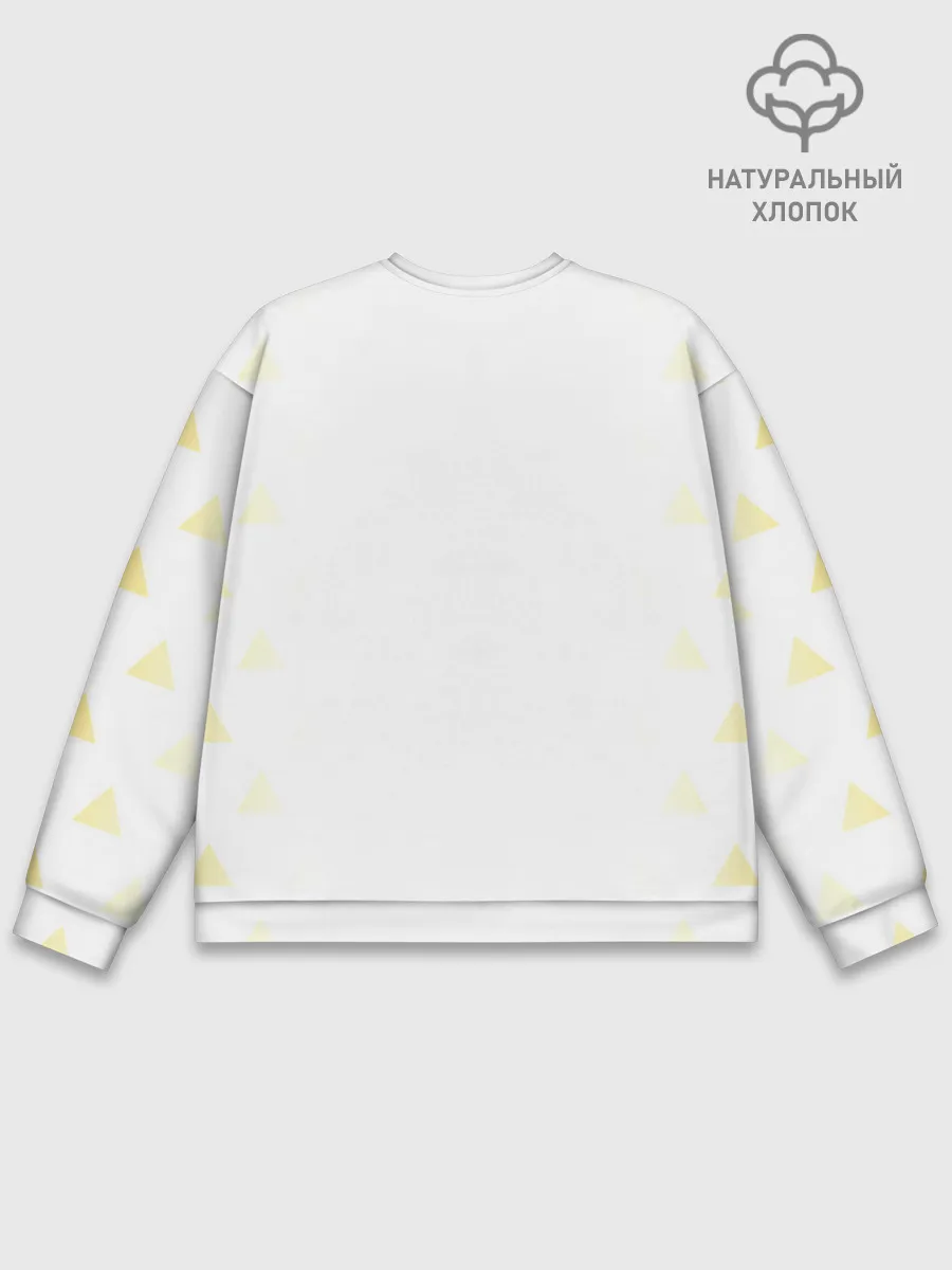 Мужской свитшот базовый / Agatsuma Zenitsu Kimetsu no Yaiba