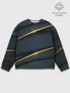 Мужской свитшот базовый / 3D luxury gold