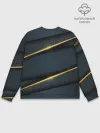 Мужской свитшот базовый / 3D luxury gold