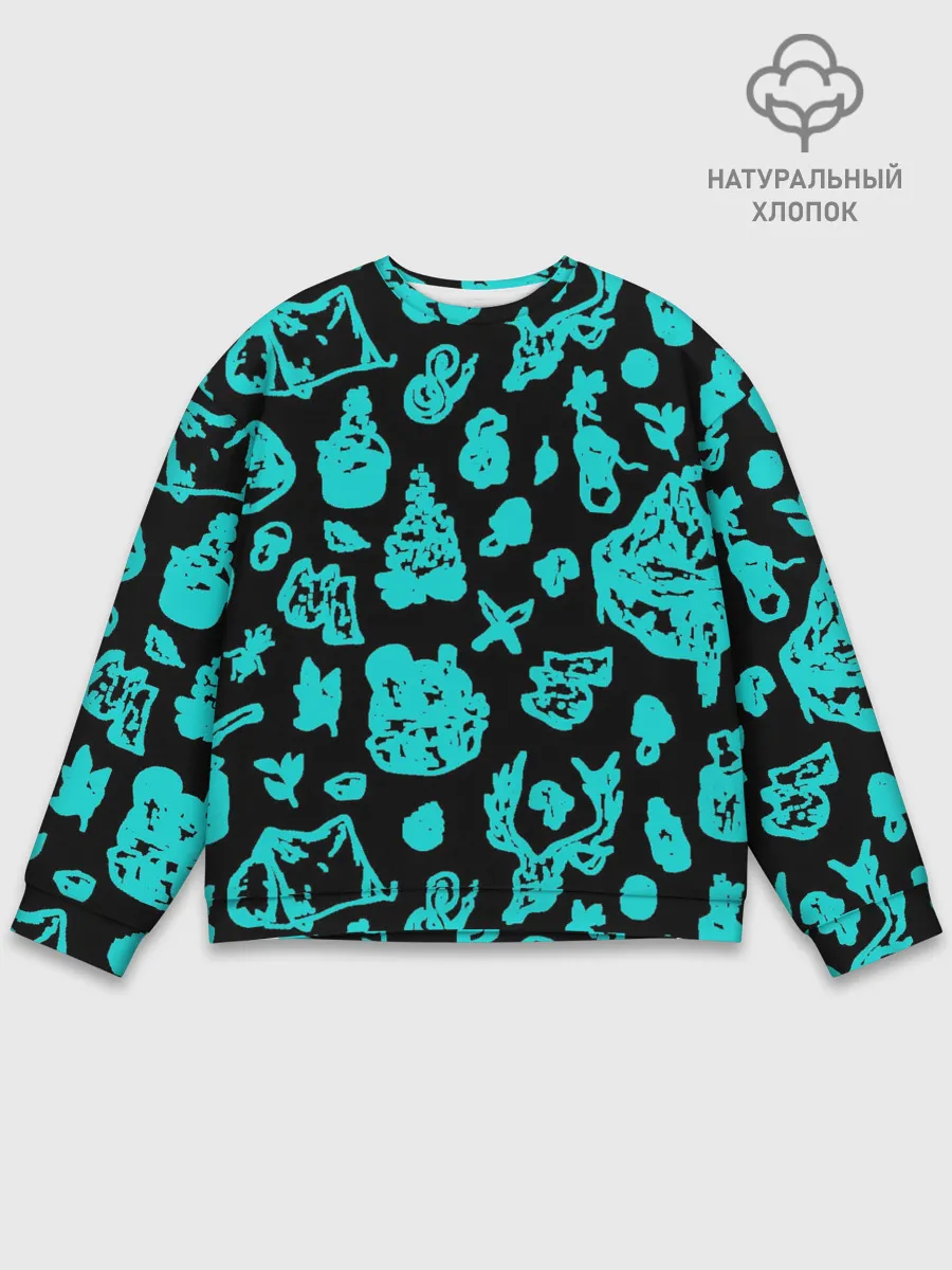 Мужской свитшот базовый / Поход