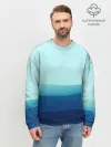 Мужской свитшот базовый / Море