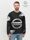 Мужской свитшот базовый / NISSAN / НИССАН / МЕТАЛЛ