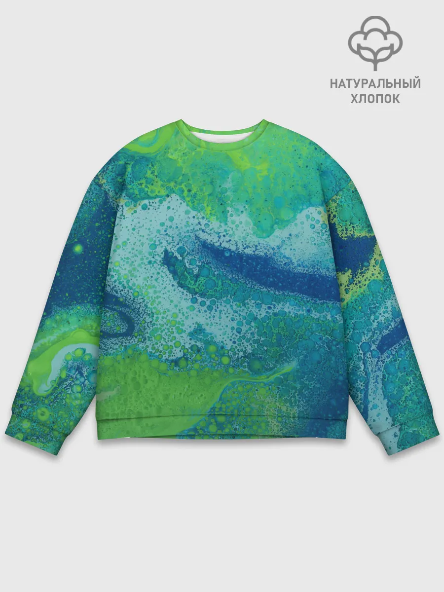 Мужской свитшот базовый / Художественная Тина