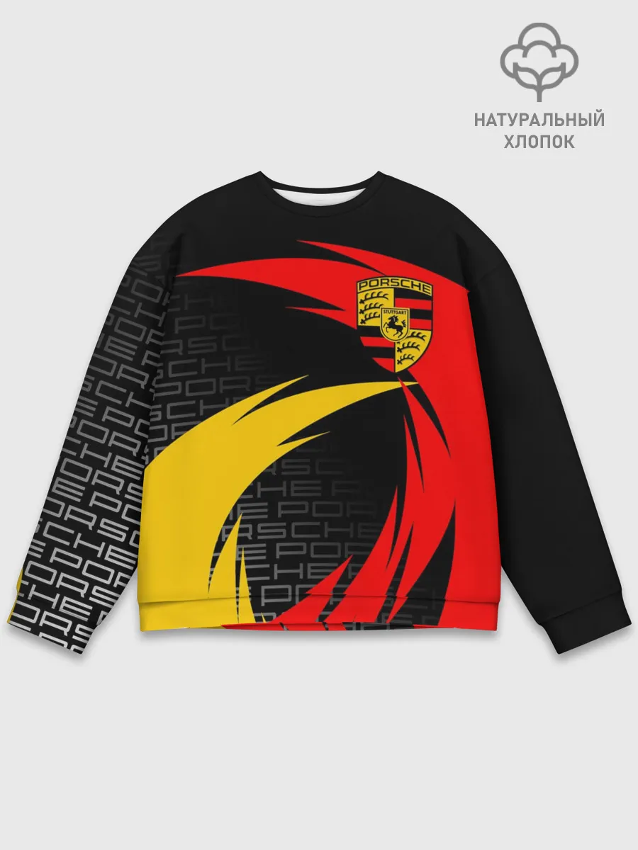 Мужской свитшот базовый / PORSCHE / ПОРШ / СПОРТ