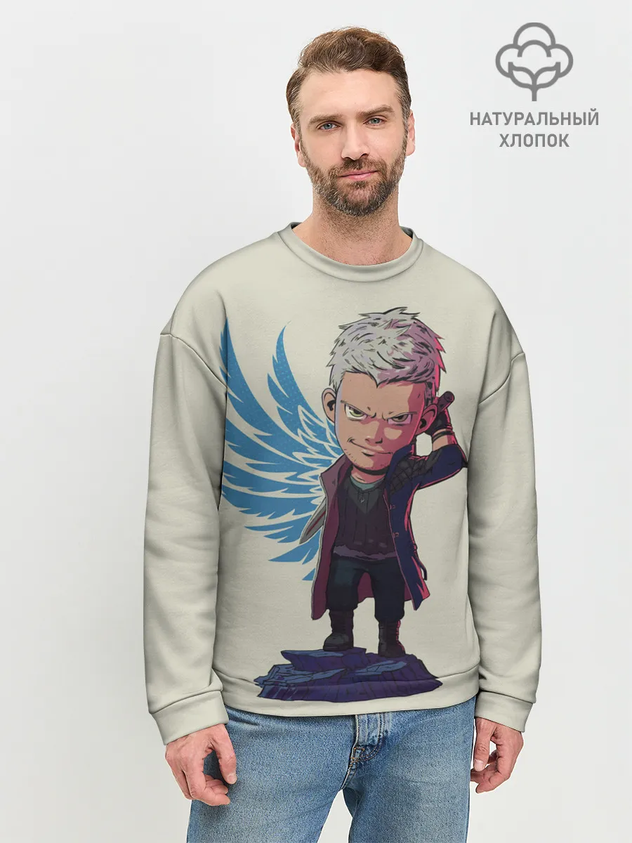 Мужской свитшот базовый / Nero Big head