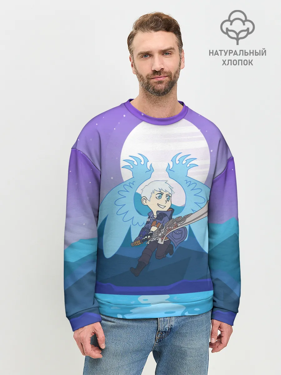 Мужской свитшот базовый / Nero anime