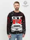 Мужской свитшот базовый / NISSAN GT-R / НИССАН GTR