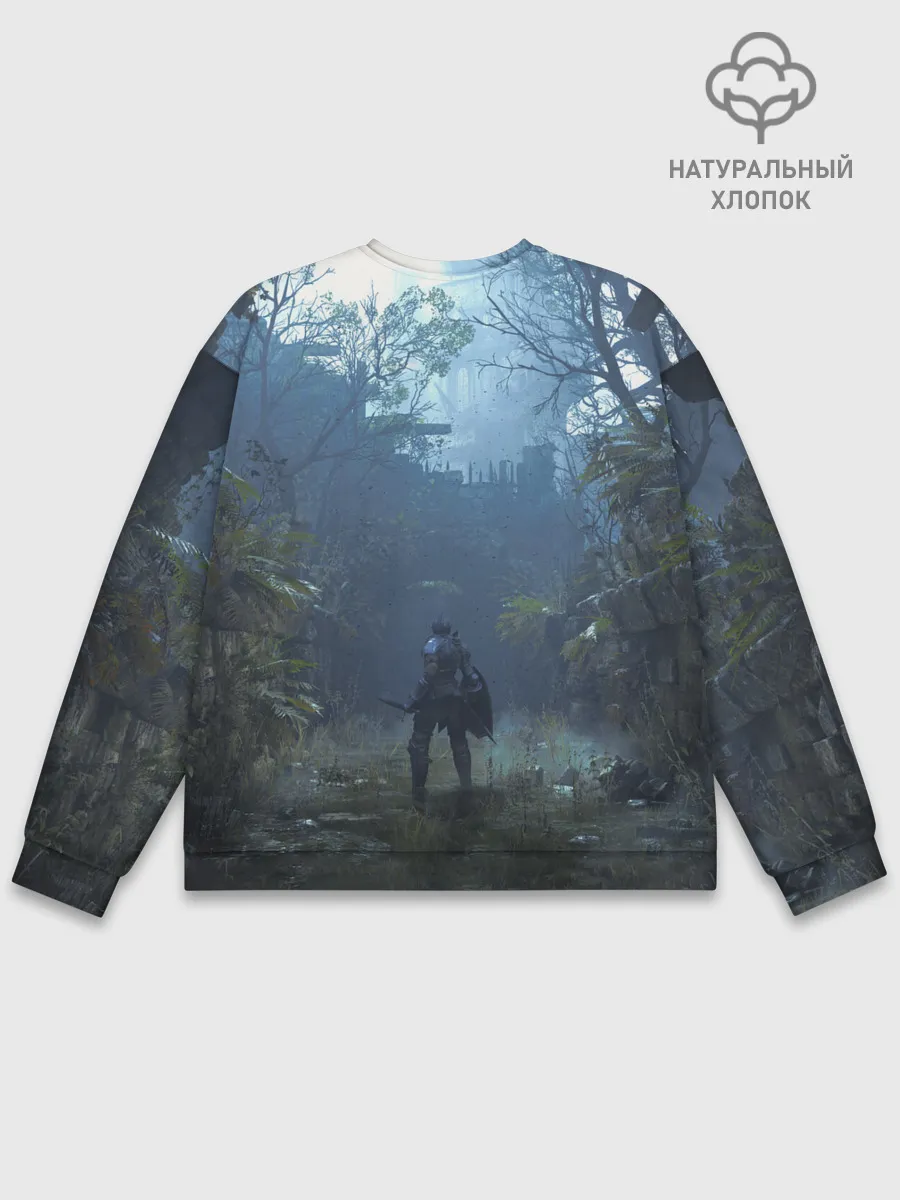 Мужской свитшот базовый / Demons Souls art