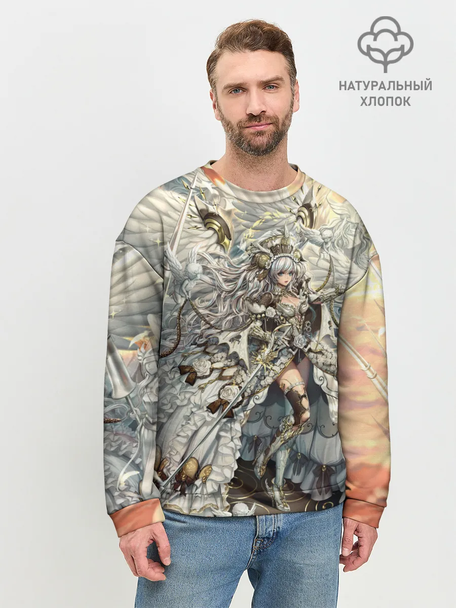Мужской свитшот базовый / Anime angel