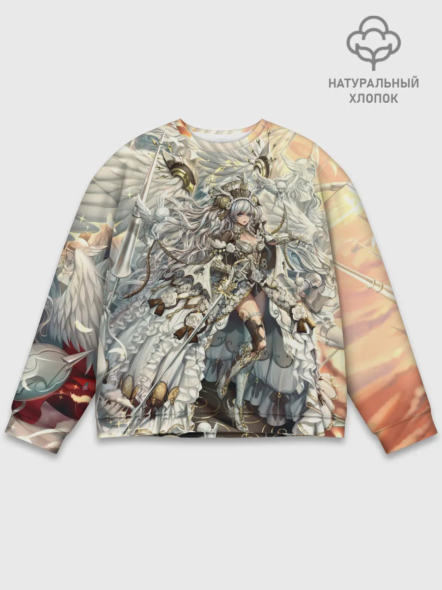 Мужской свитшот базовый / Anime angel