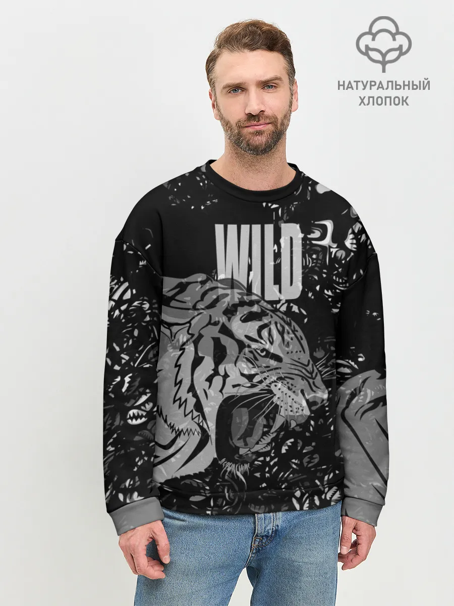 Мужской свитшот базовый / WILD / ДИКИЙ