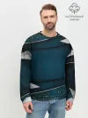 Мужской свитшот базовый / 3D luxury sport style Золото