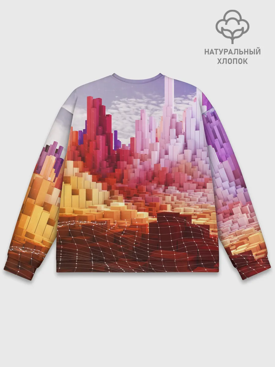 Мужской свитшот базовый / Симуляция города