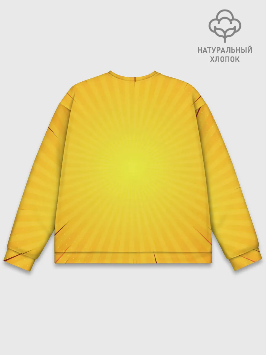 Мужской свитшот базовый / Зеницу Агацума Kimetsu no Yaiba