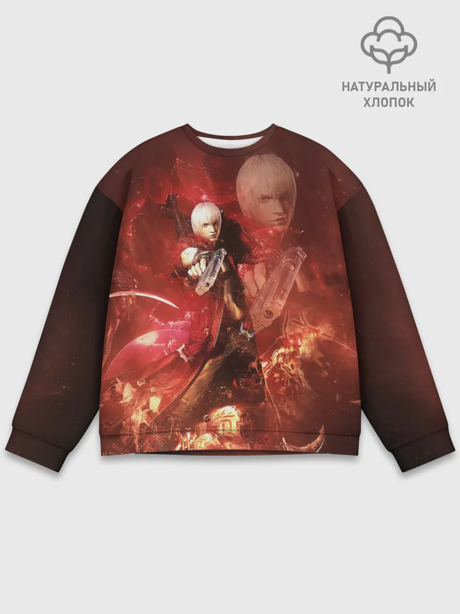 Мужской свитшот базовый / Молодой Данте