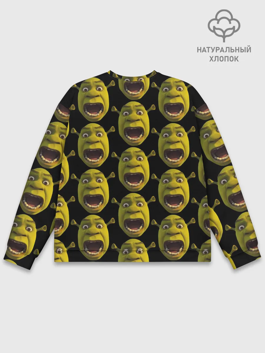 Мужской свитшот базовый / ШРЕК НАВСЕГДА