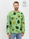 Мужской свитшот базовый / Авокадо