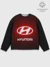 Мужской свитшот базовый / HYUNDAI / ХЕНДАЙ / RED STYLE