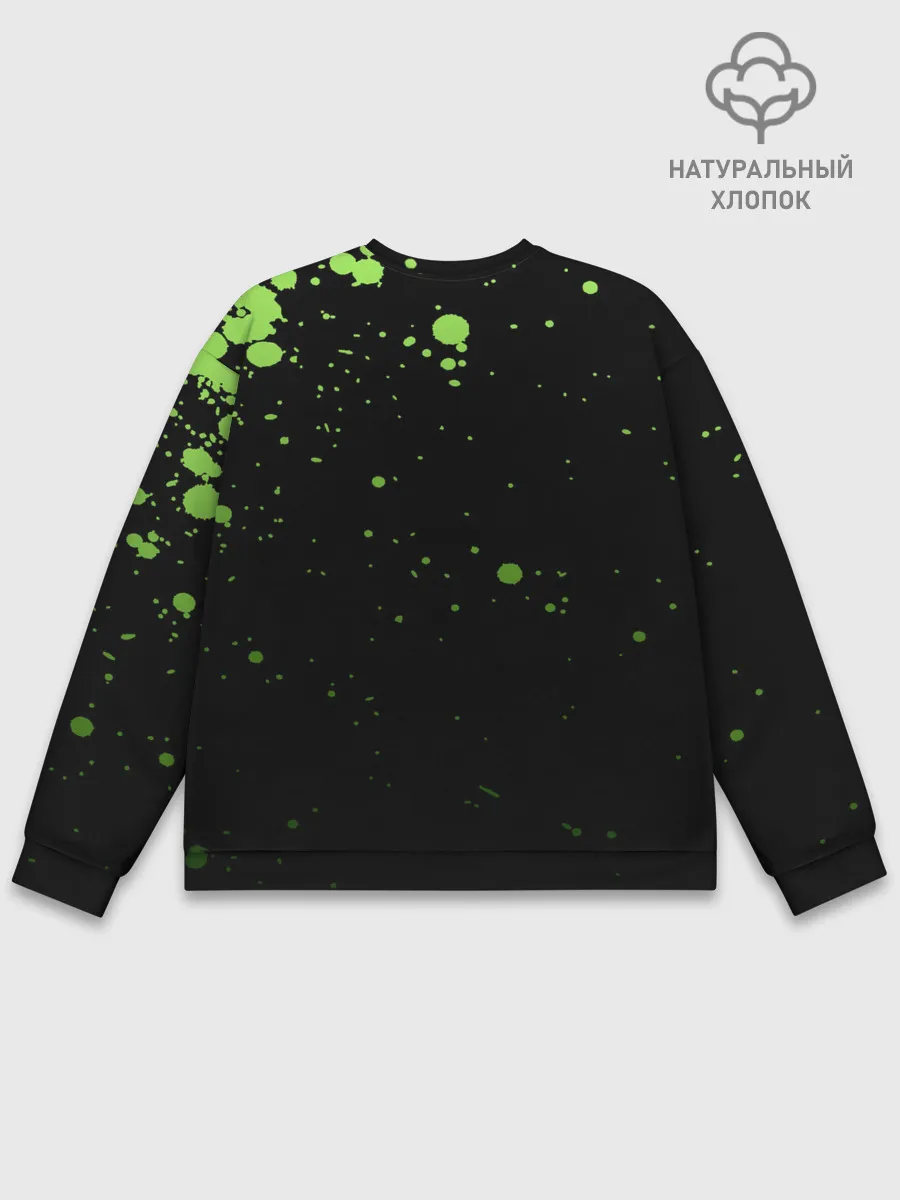 Мужской свитшот базовый / Танджиро и Незуко Kimetsu no Yaiba