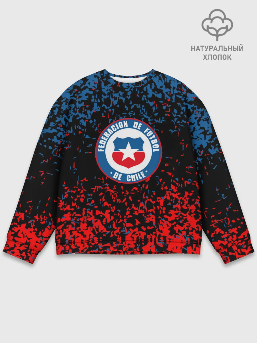 Мужской свитшот базовый / Сборная Чили