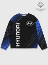 Мужской свитшот базовый / HYUNDAI / ХЕНДАЙ / ЛИНИИ