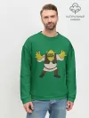 Мужской свитшот базовый / Shrek. Somebody