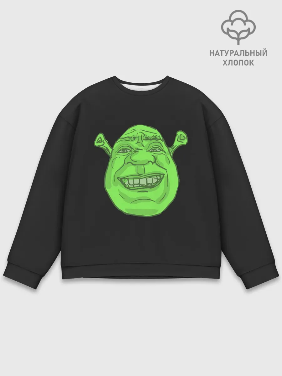 Мужской свитшот базовый / Shreks Face