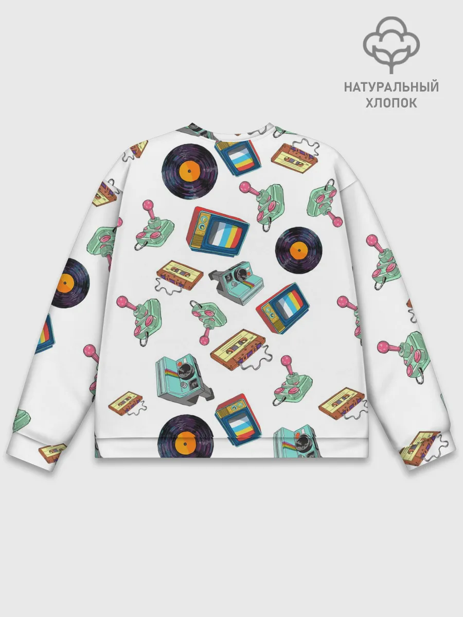 Мужской свитшот базовый / Стиль 80х