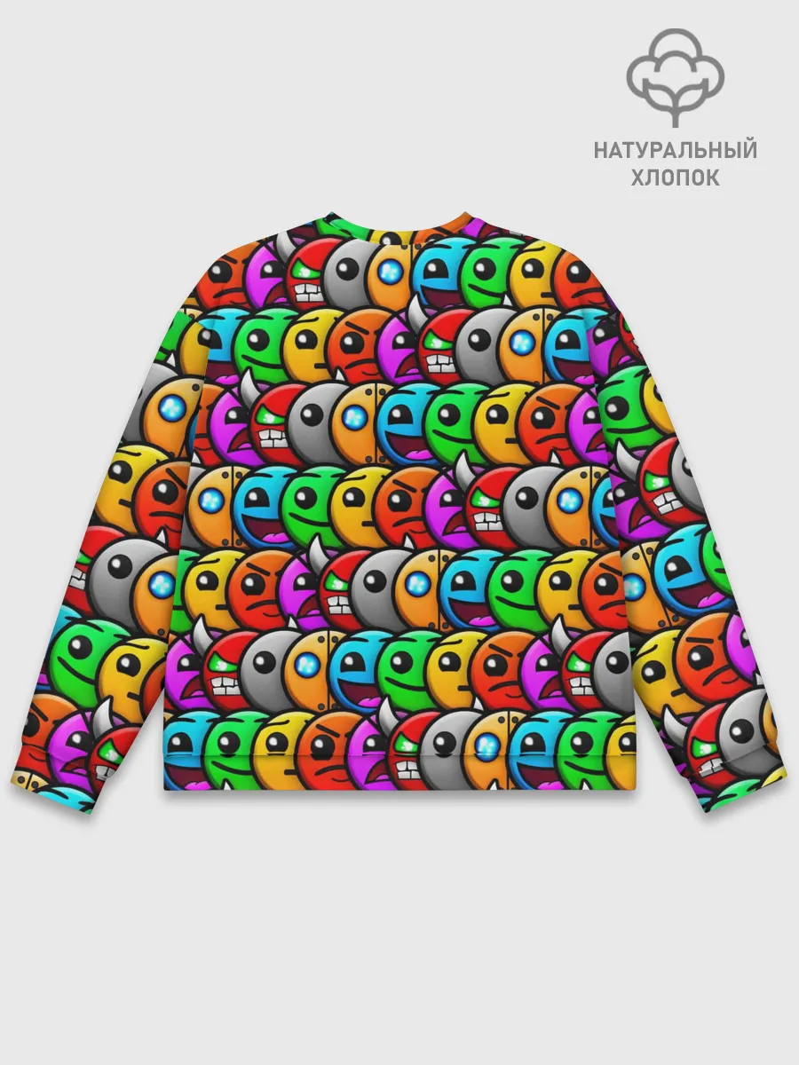 Мужской свитшот базовый / GEOMETRY DASH