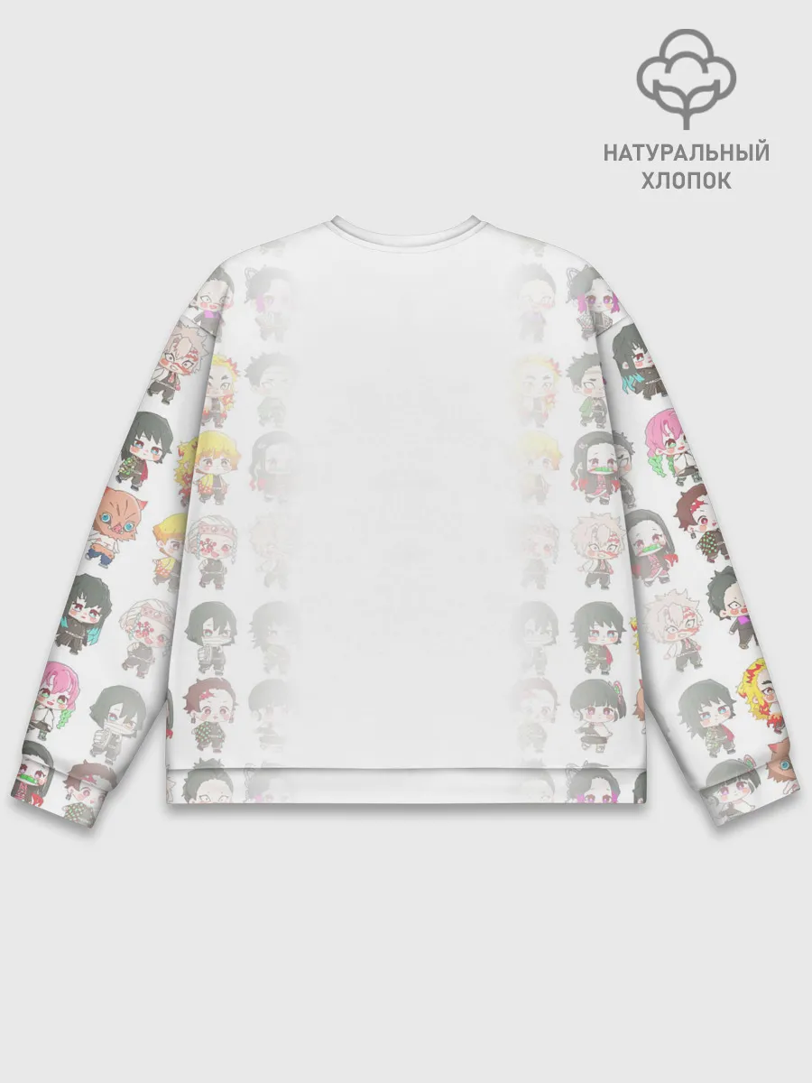 Мужской свитшот базовый / ПЕРСОНАЖИ Kimetsu no Yaiba