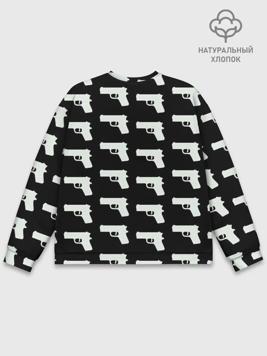 Мужской свитшот базовый / Пистолеты