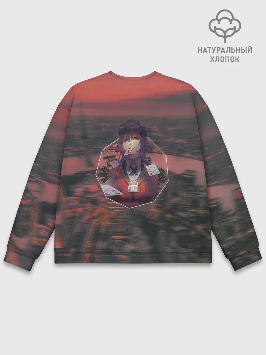 Мужской свитшот базовый / Kakegurui Yumeko Jabami art