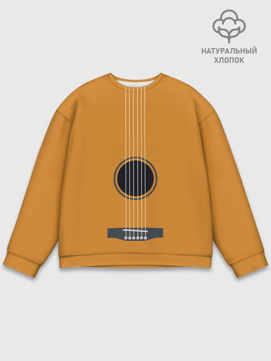 Мужской свитшот базовый / ГИТАРА