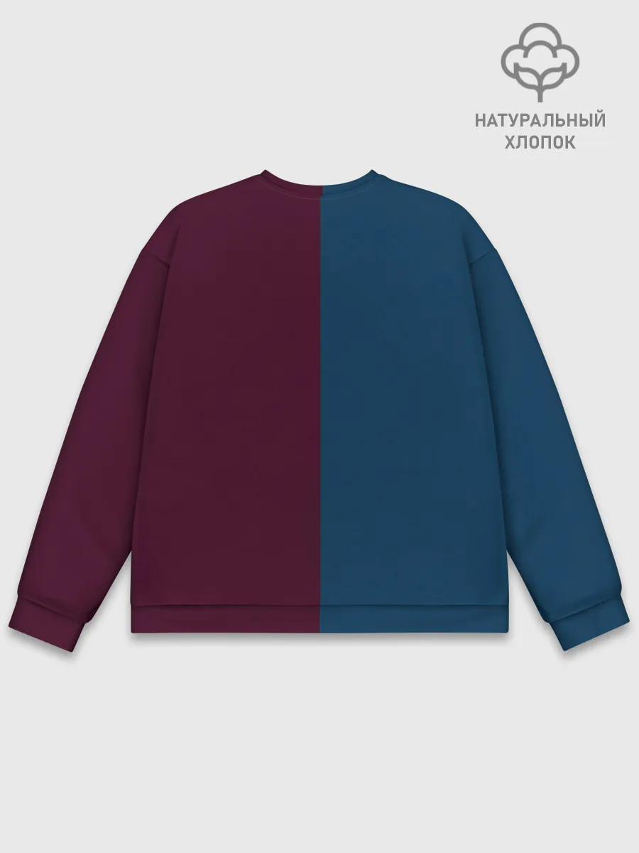 Мужской свитшот базовый / Vegeta power