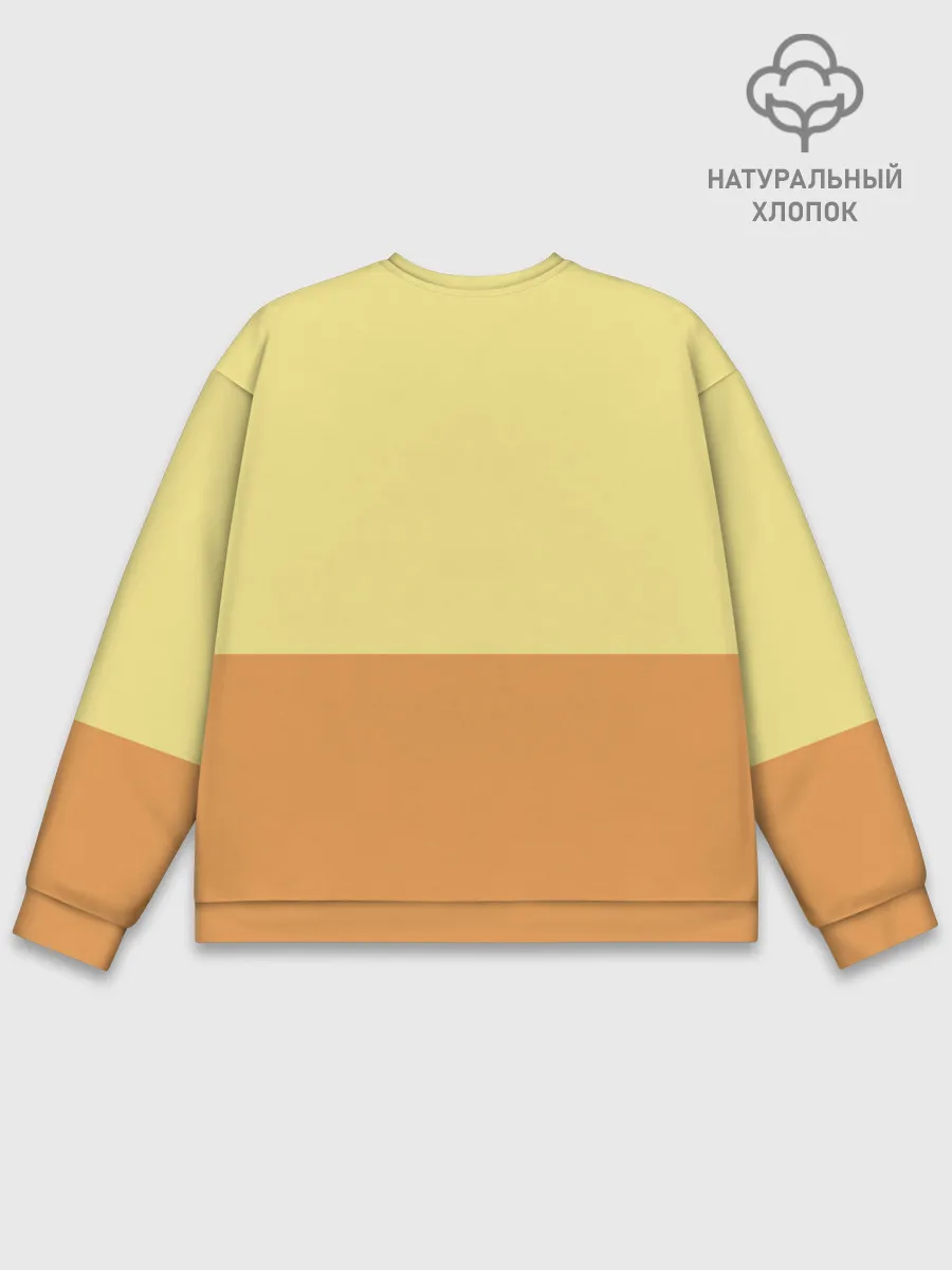 Мужской свитшот базовый / Зеницу Агацума Kimetsu no Yaiba