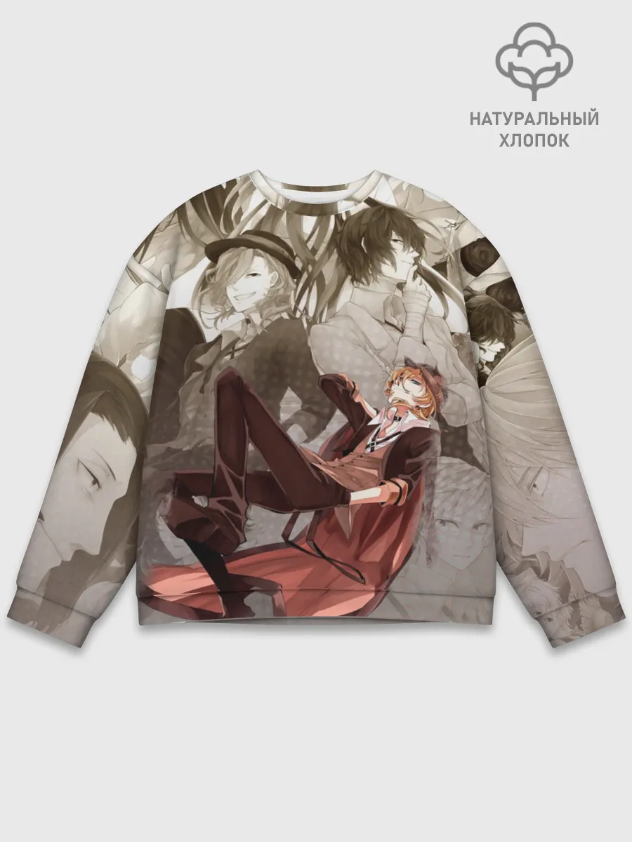 Мужской свитшот базовый / Чуя Накахара