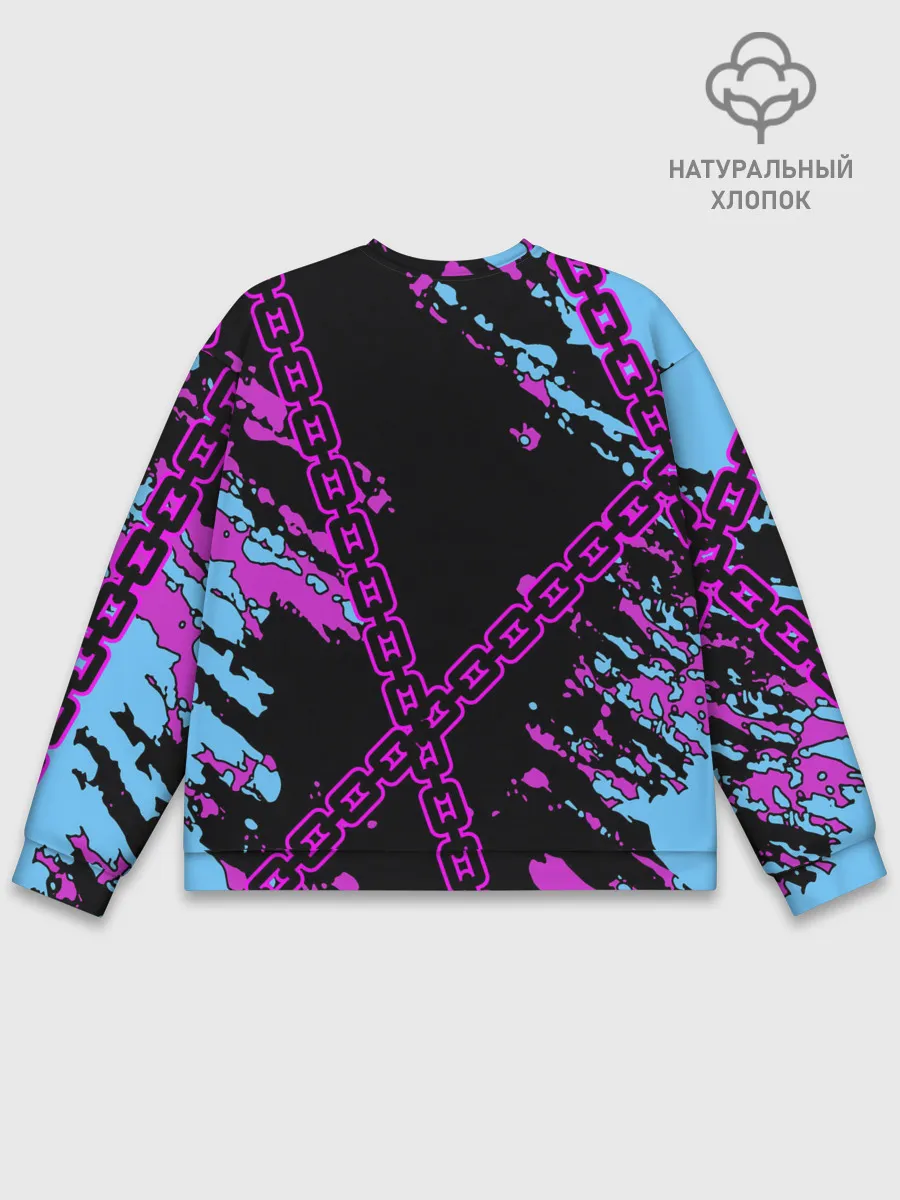 Мужской свитшот базовый / Geometry Dash