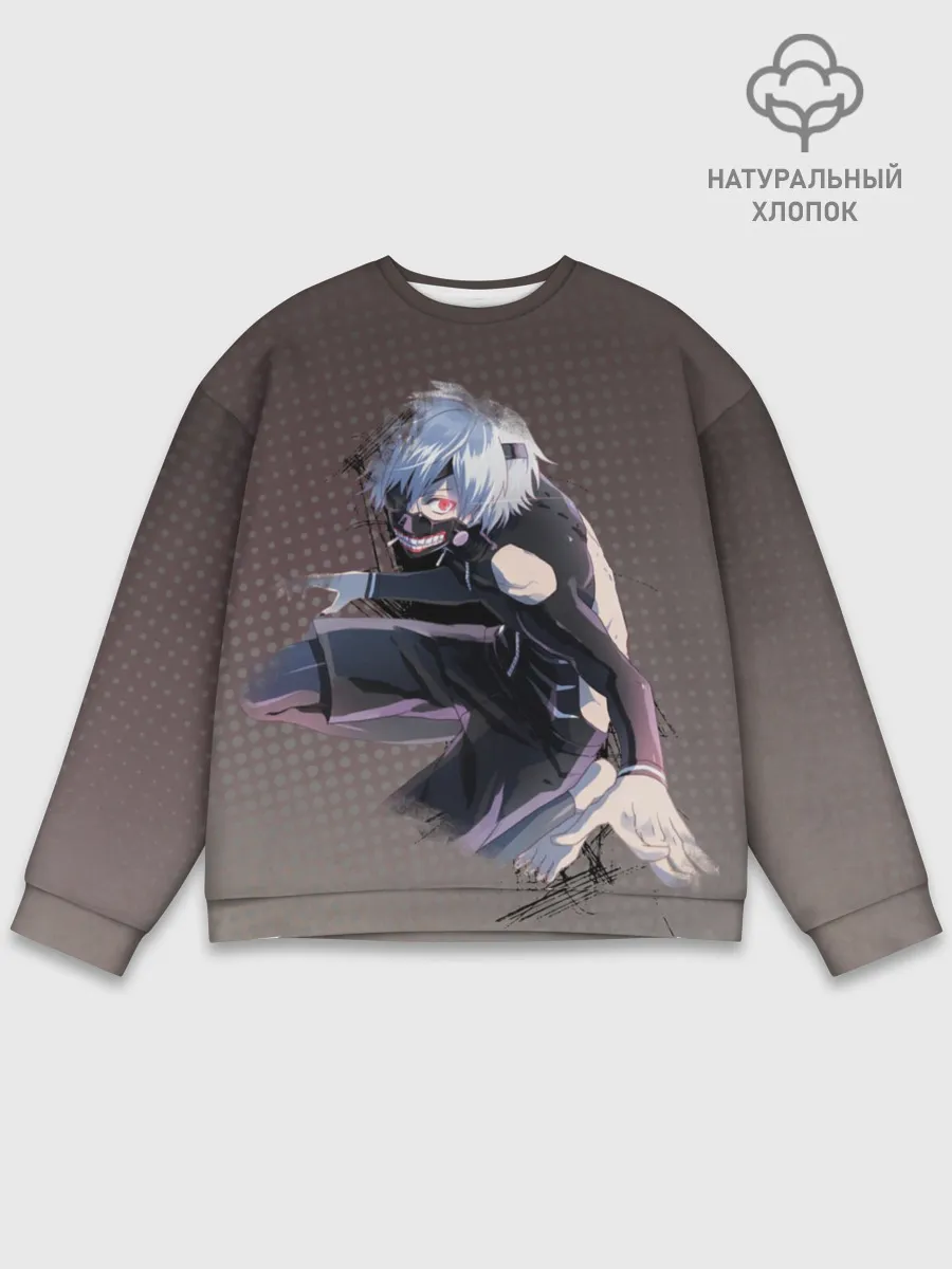Мужской свитшот базовый / Токийский гуль