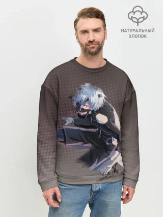 Мужской свитшот базовый / Токийский гуль