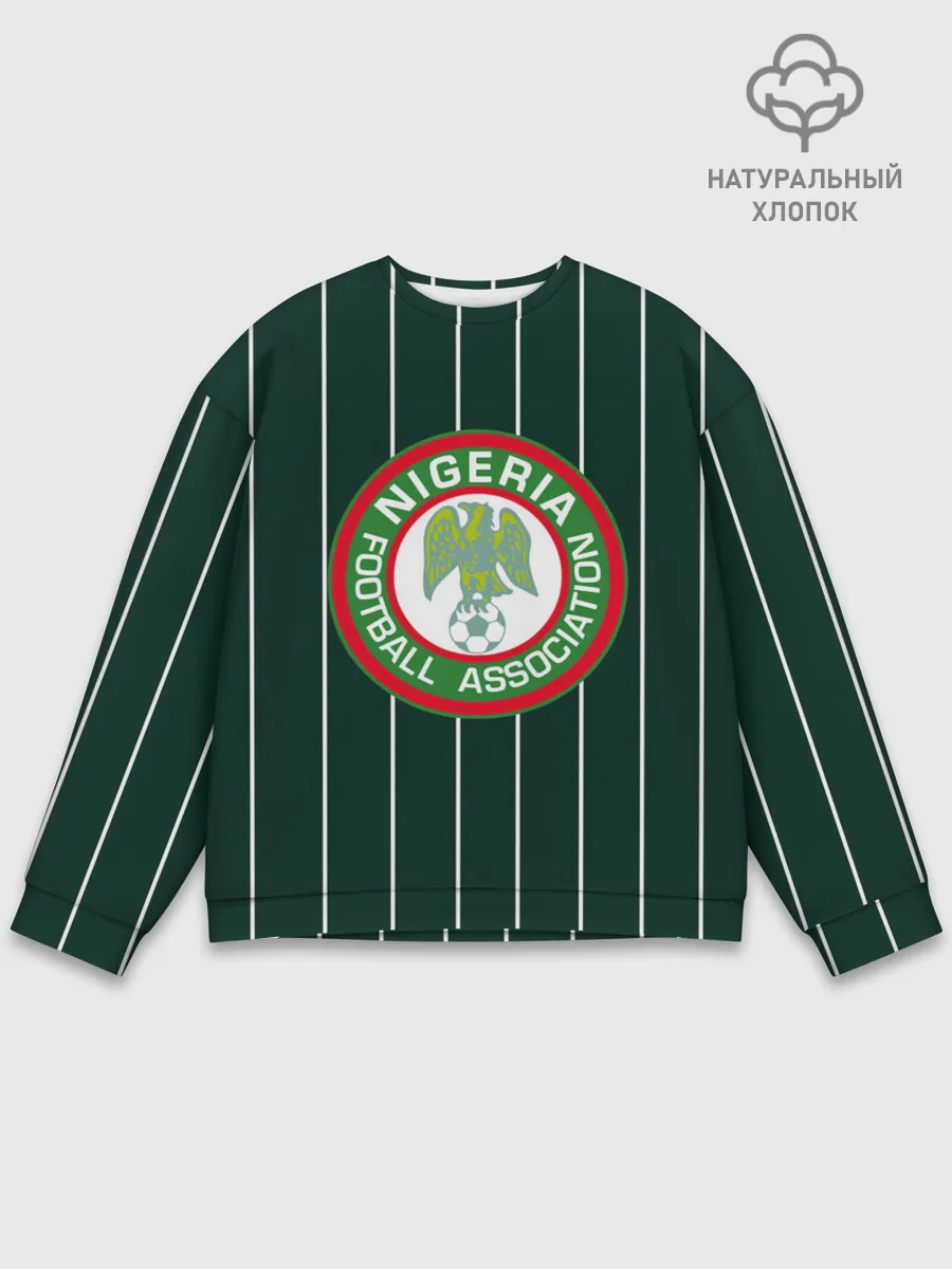 Мужской свитшот базовый / Сборная Нигерии