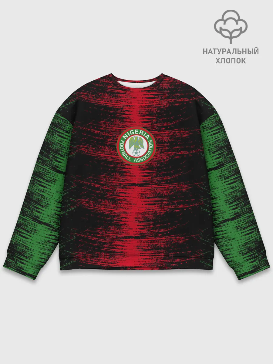 Мужской свитшот базовый / Сборная Нигерии