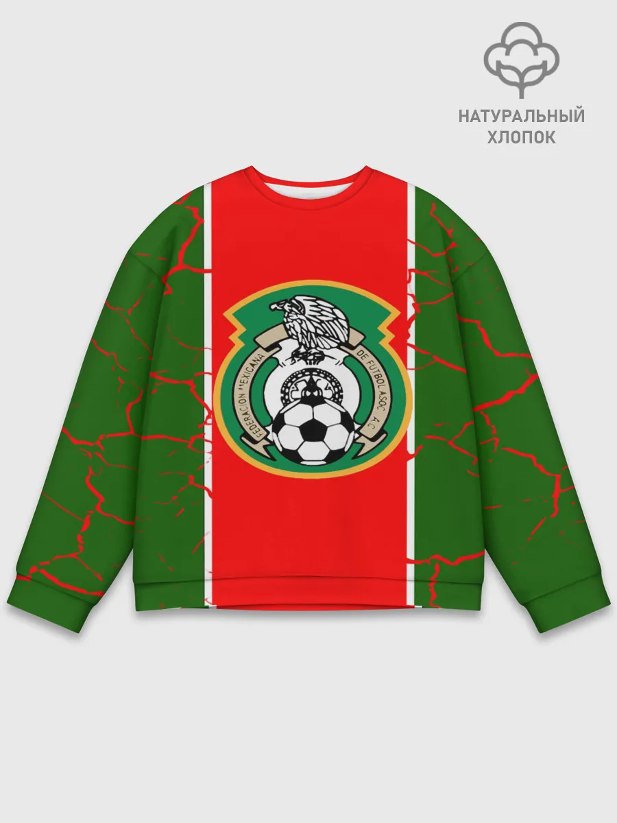 Мужской свитшот базовый / Сборная Мексики
