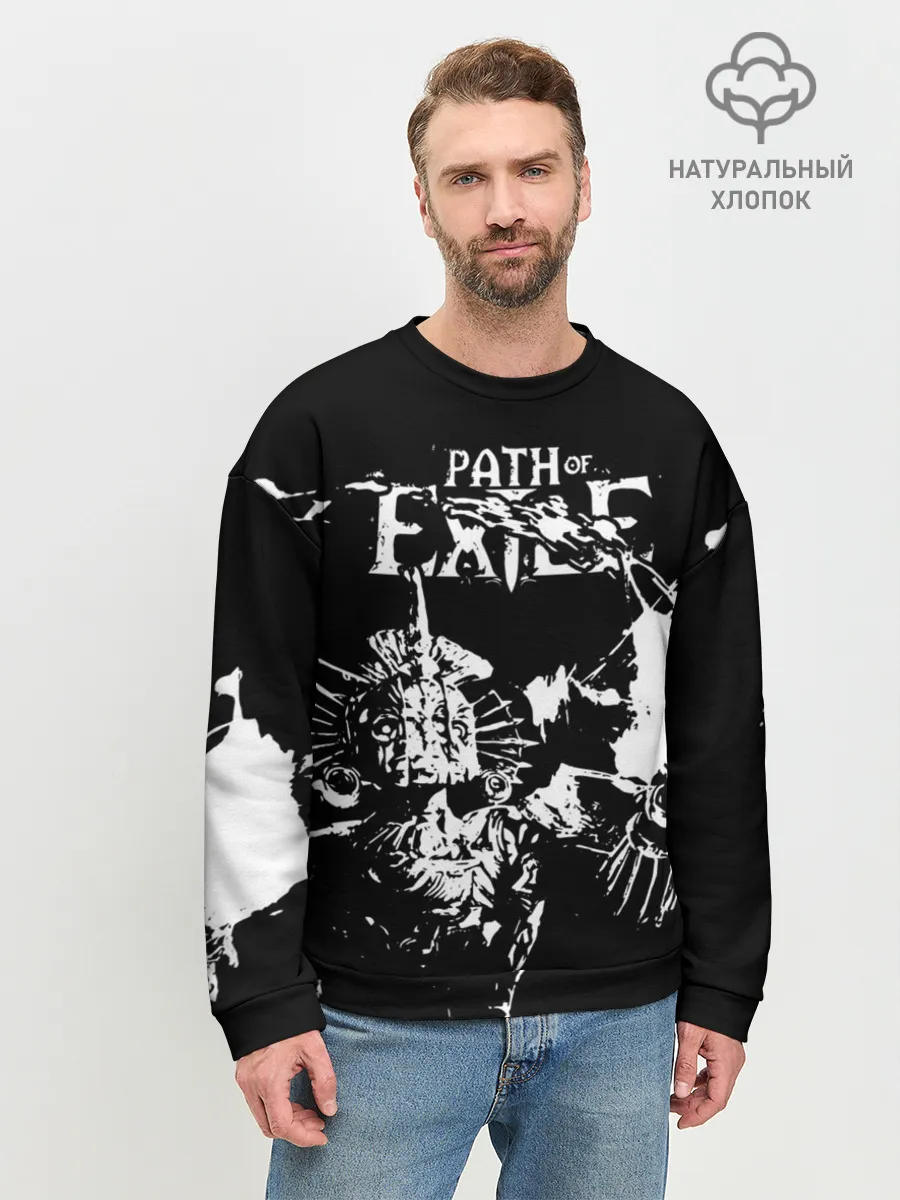 Мужской свитшот базовый / Path of Exile Ultimatum