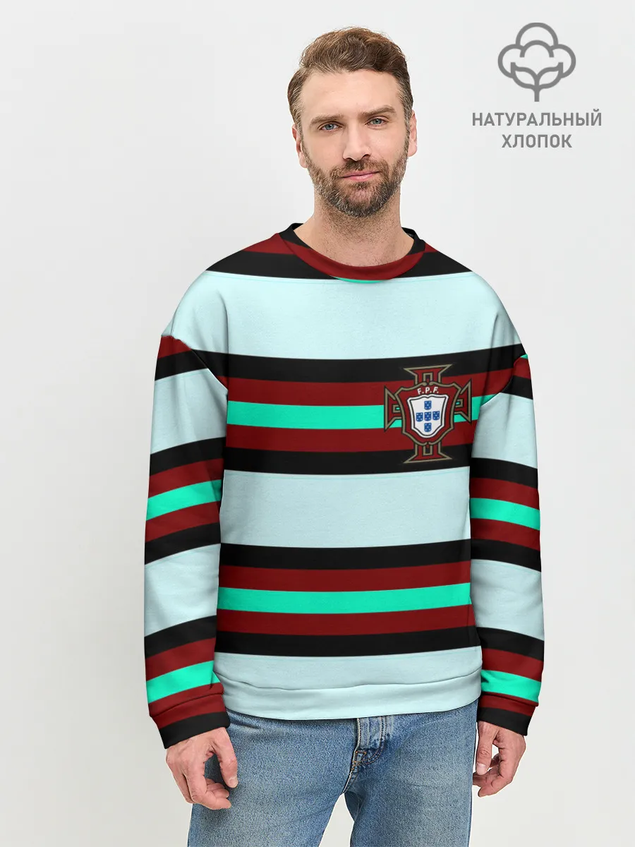 Мужской свитшот базовый / Сборная Португалии.