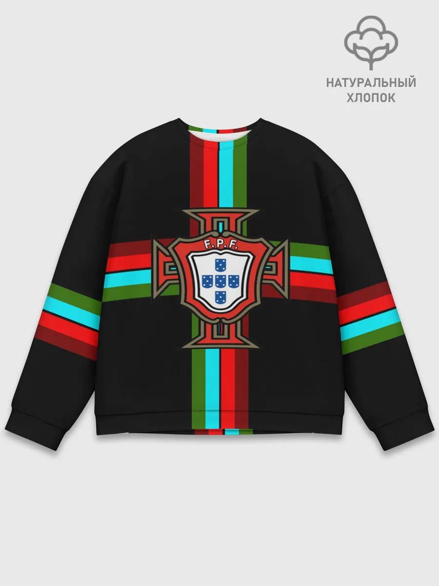 Мужской свитшот базовый / Сборная Португалии