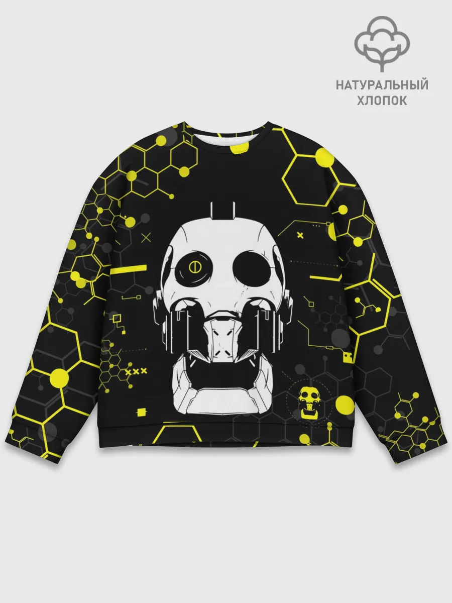 Мужской свитшот базовый / ЛЮБОВЬ СМЕРТЬ И РОБОТЫ / РОБОТ