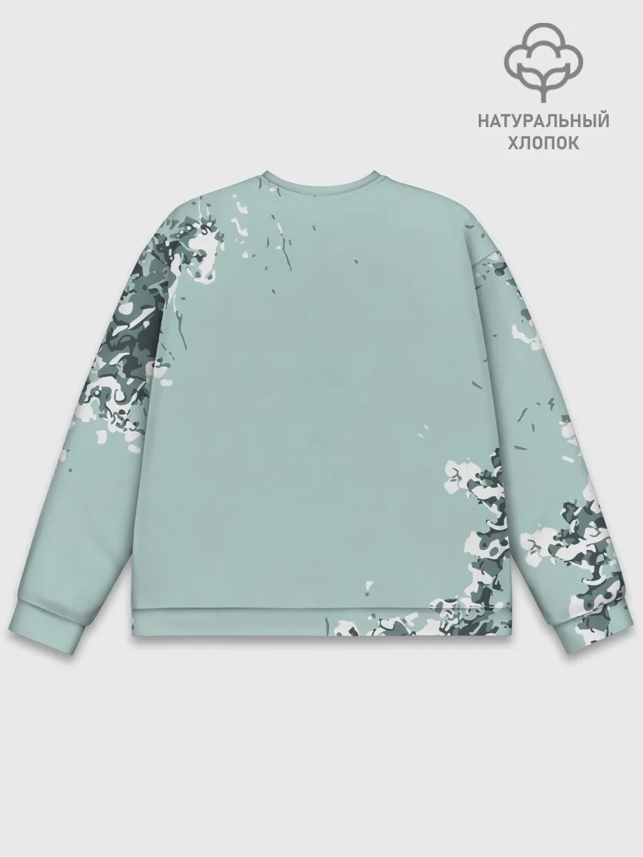 Мужской свитшот базовый / Танджиро Камадо Kimetsu no Yaiba