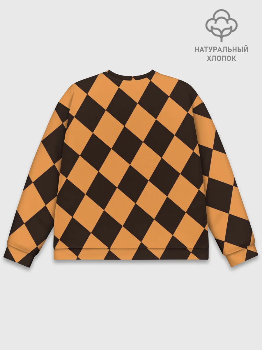 Мужской свитшот базовый / Руна Безумный азарт | Kakegurui